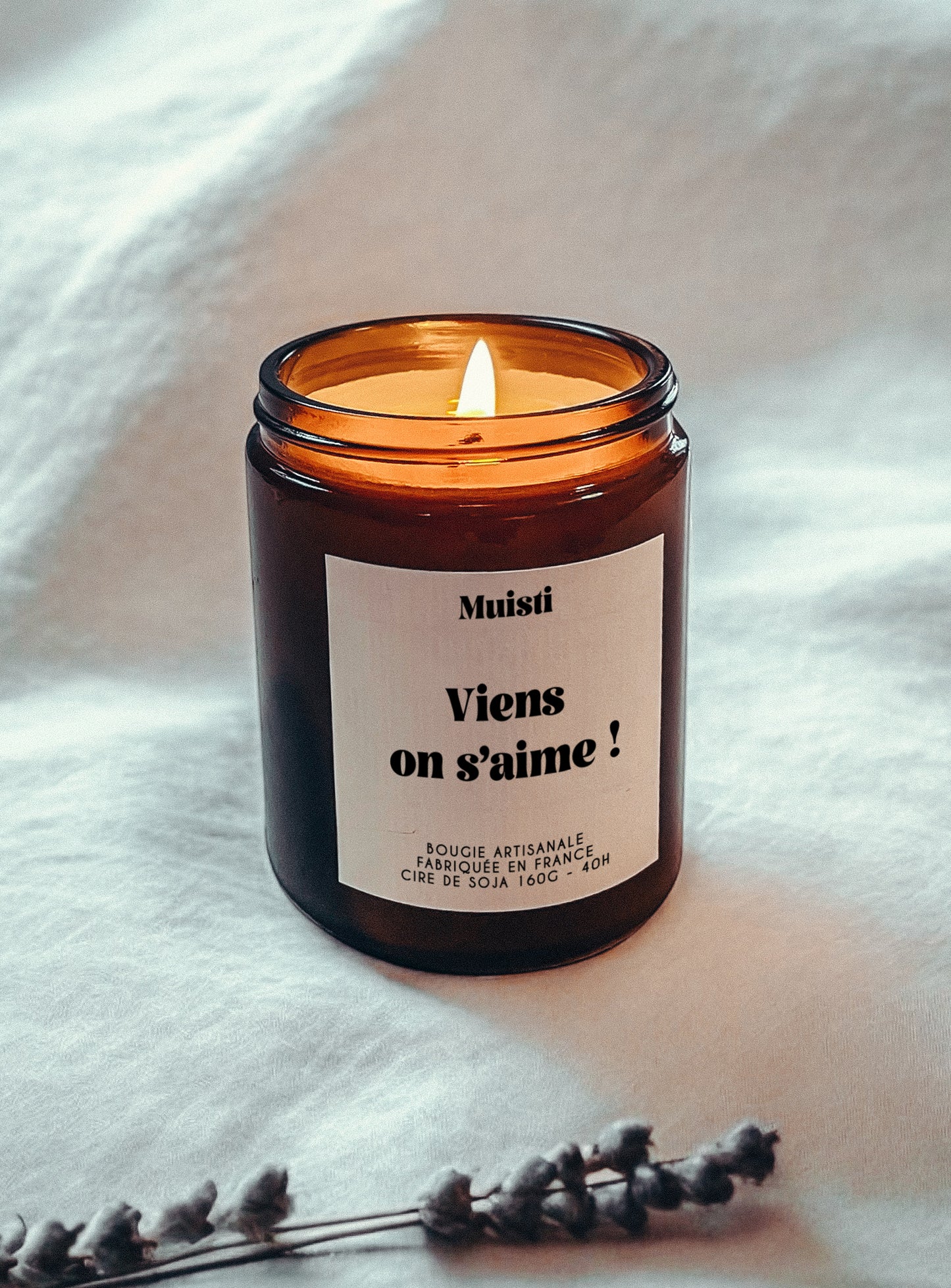 Bougie - Viens on s'aime !